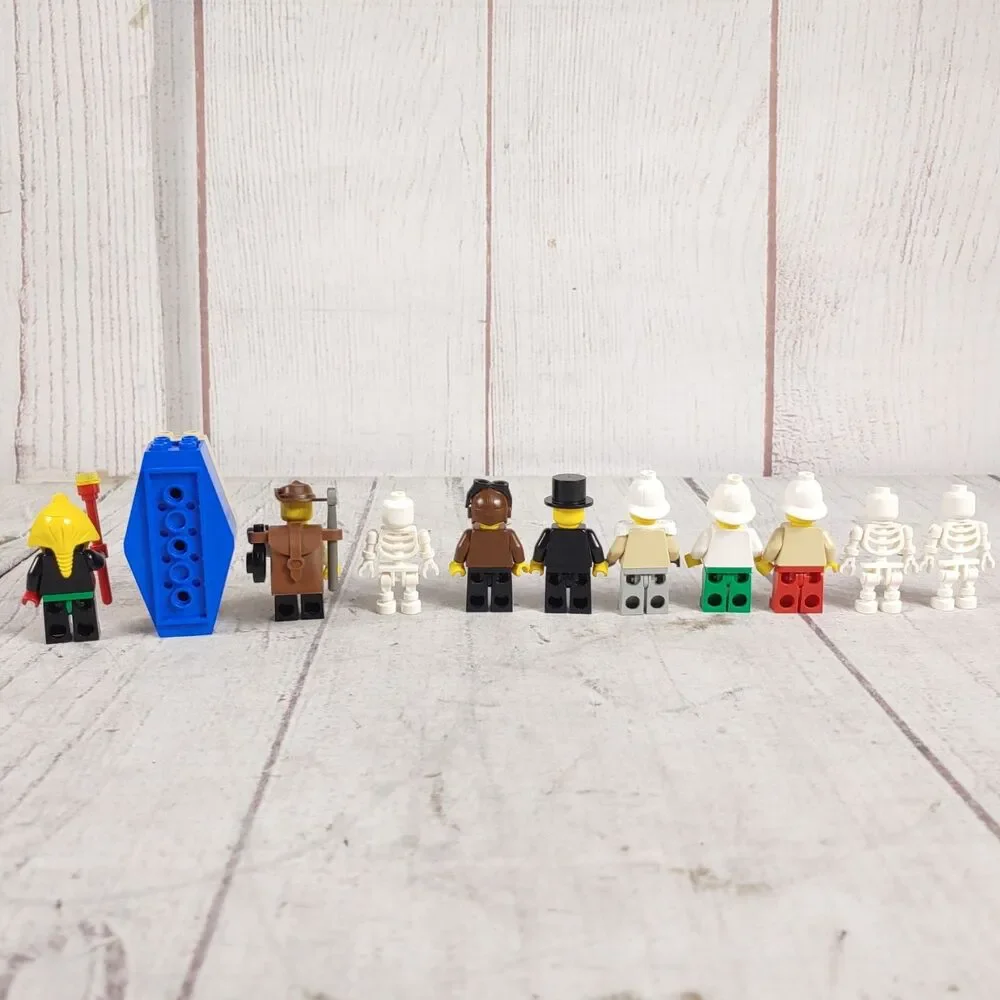 MINIFIGURES ONLY - LEGO 5988 Pharaoh's Forbidden Ruins Adventurers Desert Hotep